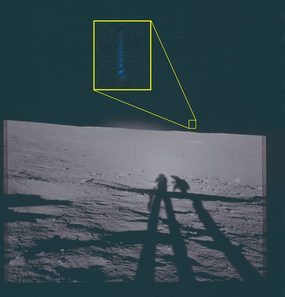 NASA Apollo 12 image record NASA-UAP-VM001 from the 2026 UFO files.