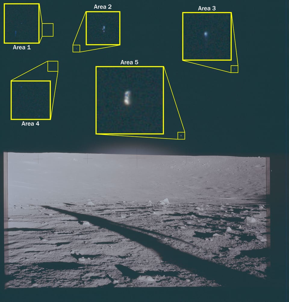 NASA Apollo 12 image record NASA-UAP-VM005 from the 2026 UFO files.